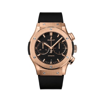 Hublot Classic Fusion Chronograph Ceramic King Gold 45mm Mens Watch