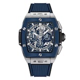 Hublot Spirit Of Big Bang Titanium Blue Ceramic 42mm Mens Watch