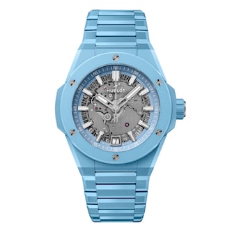 Hublot Big Bang Integrated Time Only Sky Blue Ceramic 40mm Limited Edition Mens Watch Grey Hublot Big Bang Integrated Time Only Sky Blue Ceramic 40mm Limited Edition Mens Watch Grey