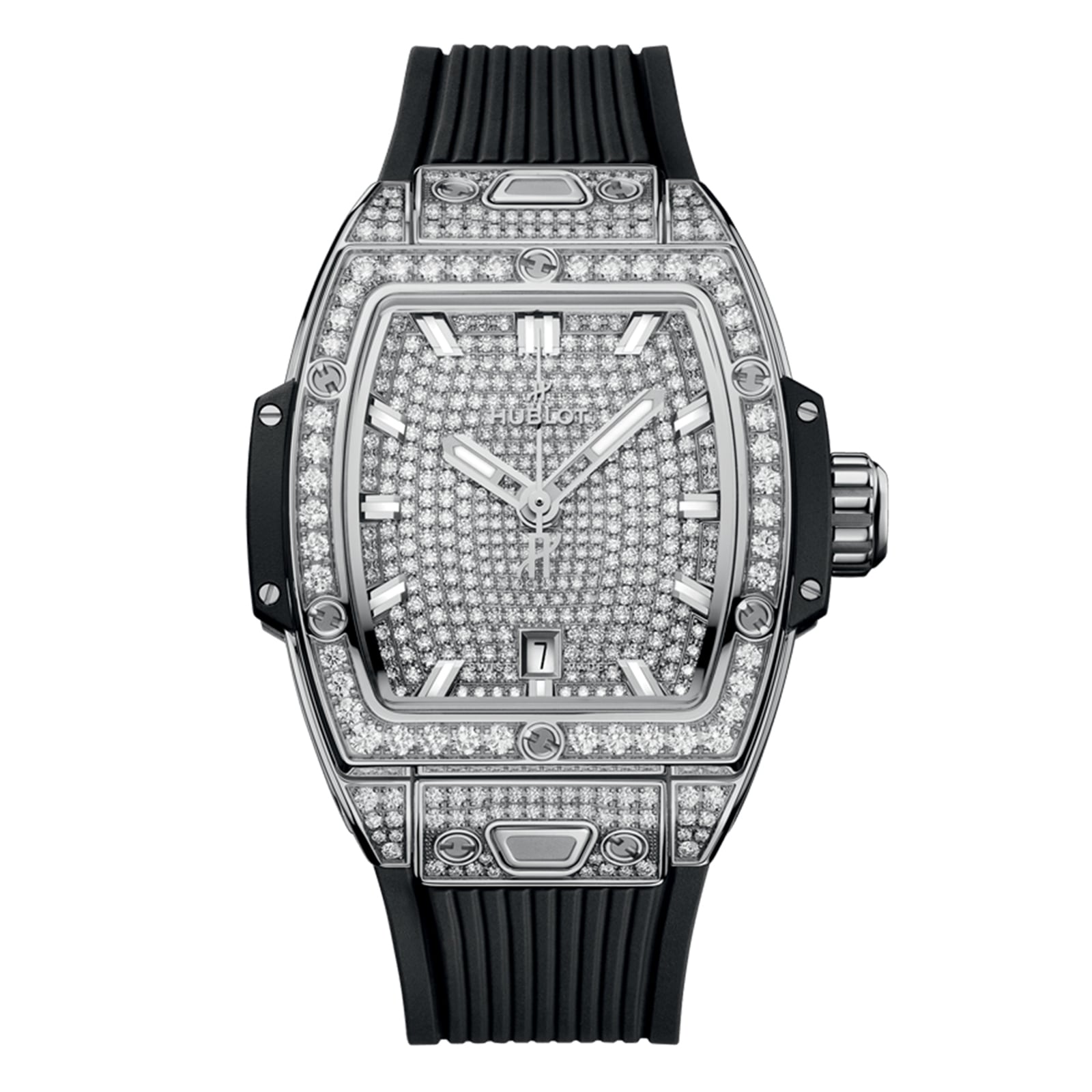 Hublot Spirit Of Big Bang Steel Full Pave 32mm Unisex Watch