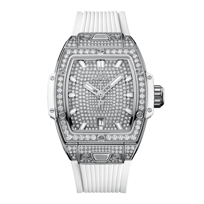 Hublot Spirit Of Big Bang Steel White Full Pave 32mm Unisex Watch