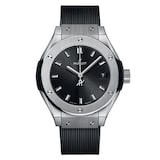 Hublot Classic Fusion Titanium 29mm Ladies Watch Black