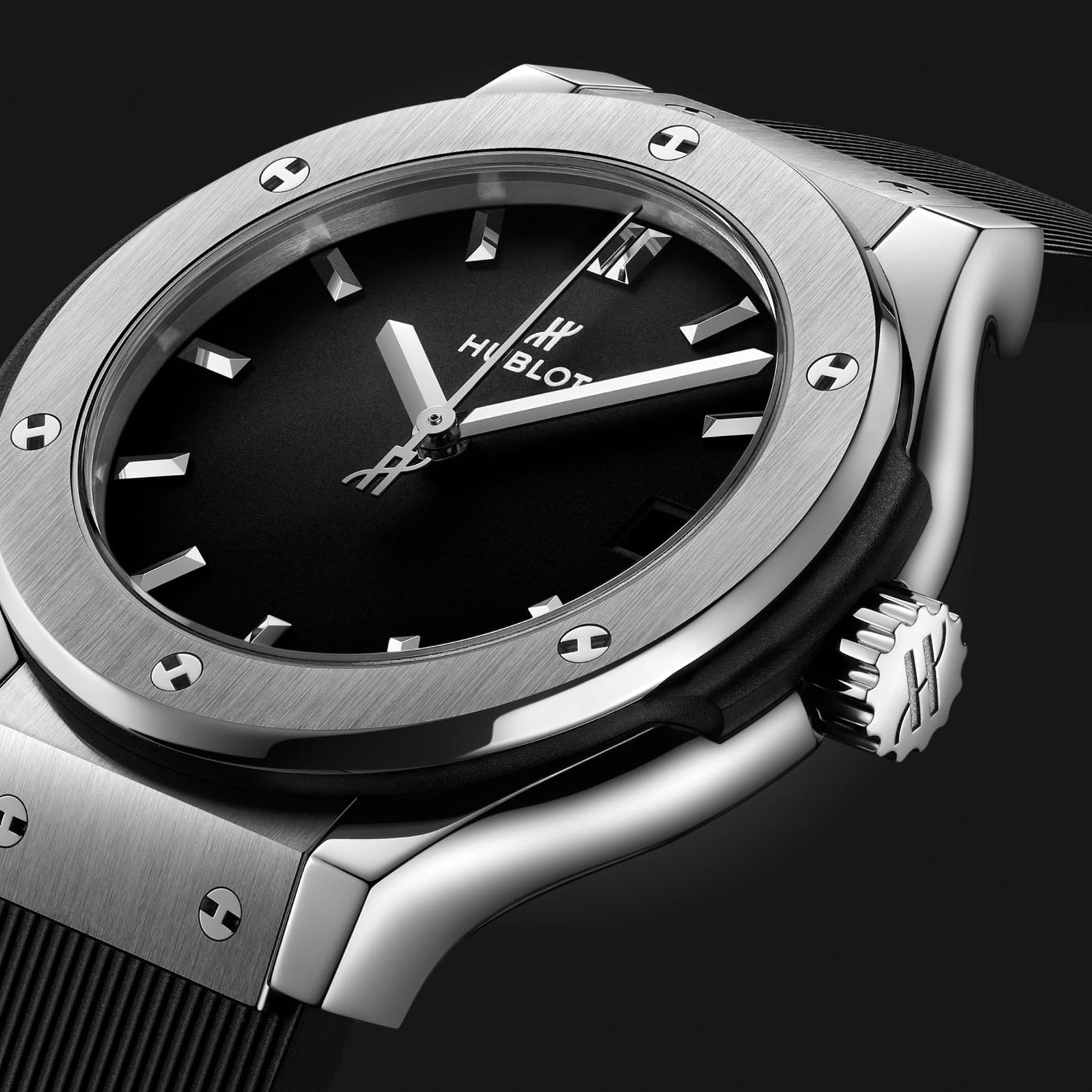 Hublot Classic Fusion Titanium 33mm Watch Black Hublot Classic Fusion Titanium 33mm Watch Black