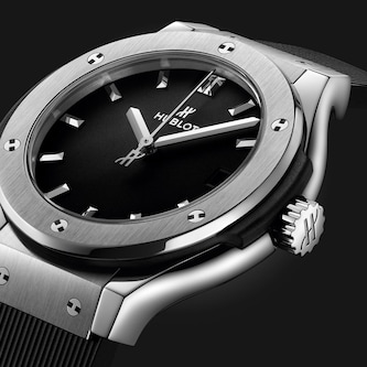 Hublot Classic Fusion Titanium 33mm Watch Black