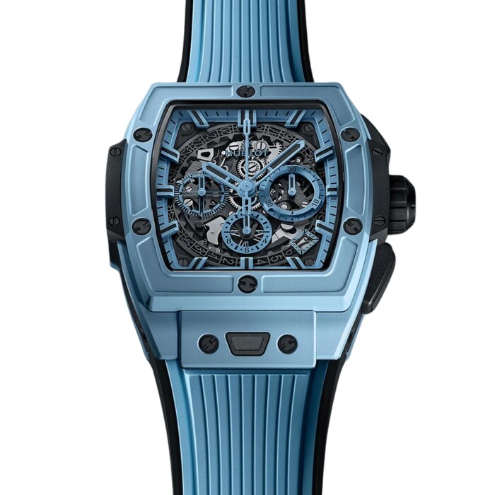 Hublot Spirit of Big Bang Sky Blue Ceramic 42mm Limited Edition Mens Watch