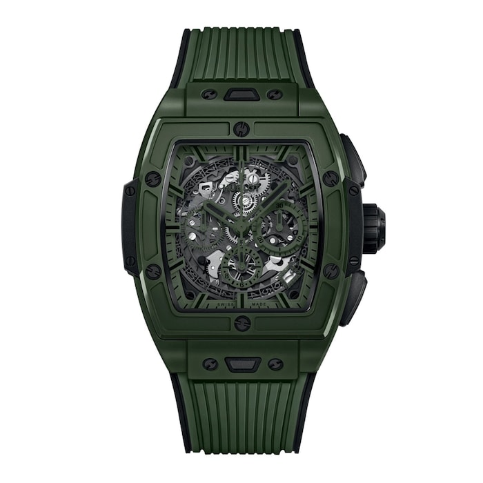 Hublot Spirit of Big Bang Dark Green Ceramic 42mm Limited Edition Mens Watch