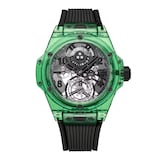 Hublot Big Bang Tourbillon Automatic Green Saxem 44mm Limited Edition Mens Watch