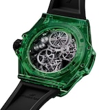 Hublot Big Bang Tourbillon Automatic Green Saxem 44mm Limited Edition Mens Watch