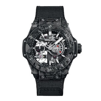 Hublot Big Bang MECA-10 Frosted Carbon 42mm Mens Watch Hublot Big Bang MECA-10 Frosted Carbon 42mm Mens Watch