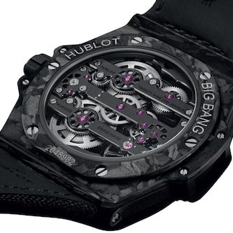 Hublot Big Bang MECA-10 Frosted Carbon 42mm Mens Watch Hublot Big Bang MECA-10 Frosted Carbon 42mm Mens Watch