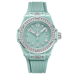 17171241 - One Click Mint Green Ceramic Diamonds 33mm