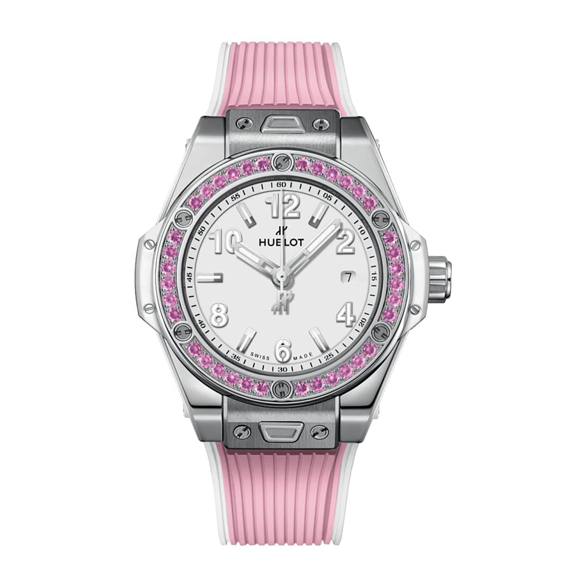 Hublot Big Bang One Click Joyful Steel Pink 33mm Hublot Big Bang One Click Joyful Steel Pink 33mm