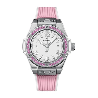 Hublot Big Bang One Click Joyful Steel Pink 33mm Hublot Big Bang One Click Joyful Steel Pink 33mm