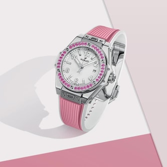 Hublot Big Bang One Click Joyful Steel Pink 33mm Hublot Big Bang One Click Joyful Steel Pink 33mm