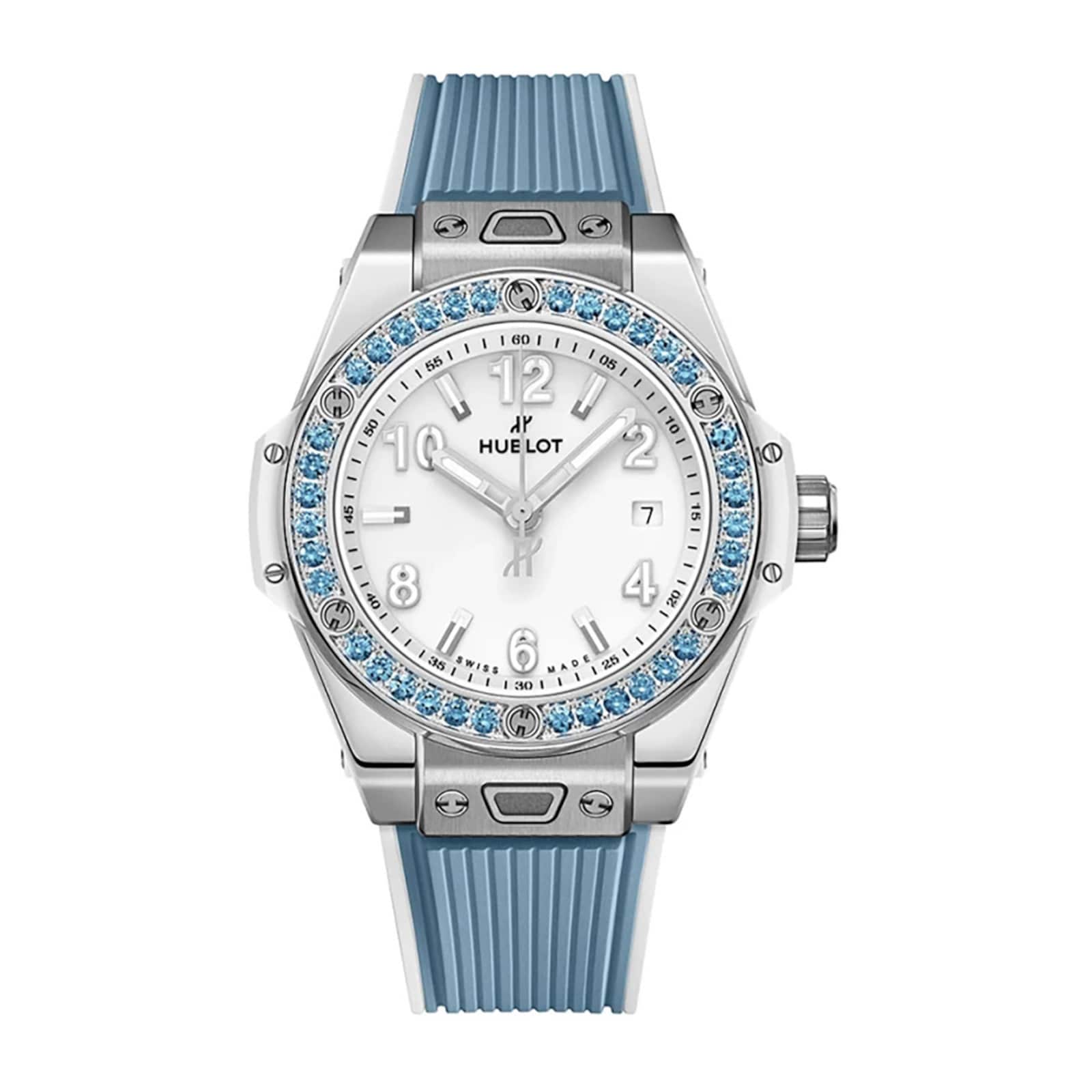Hublot Big Bang One Click Joyful Steel Sky Blue 33mm