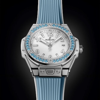Hublot Big Bang One Click Joyful Steel Sky Blue 33mm Hublot Big Bang One Click Joyful Steel Sky Blue 33mm