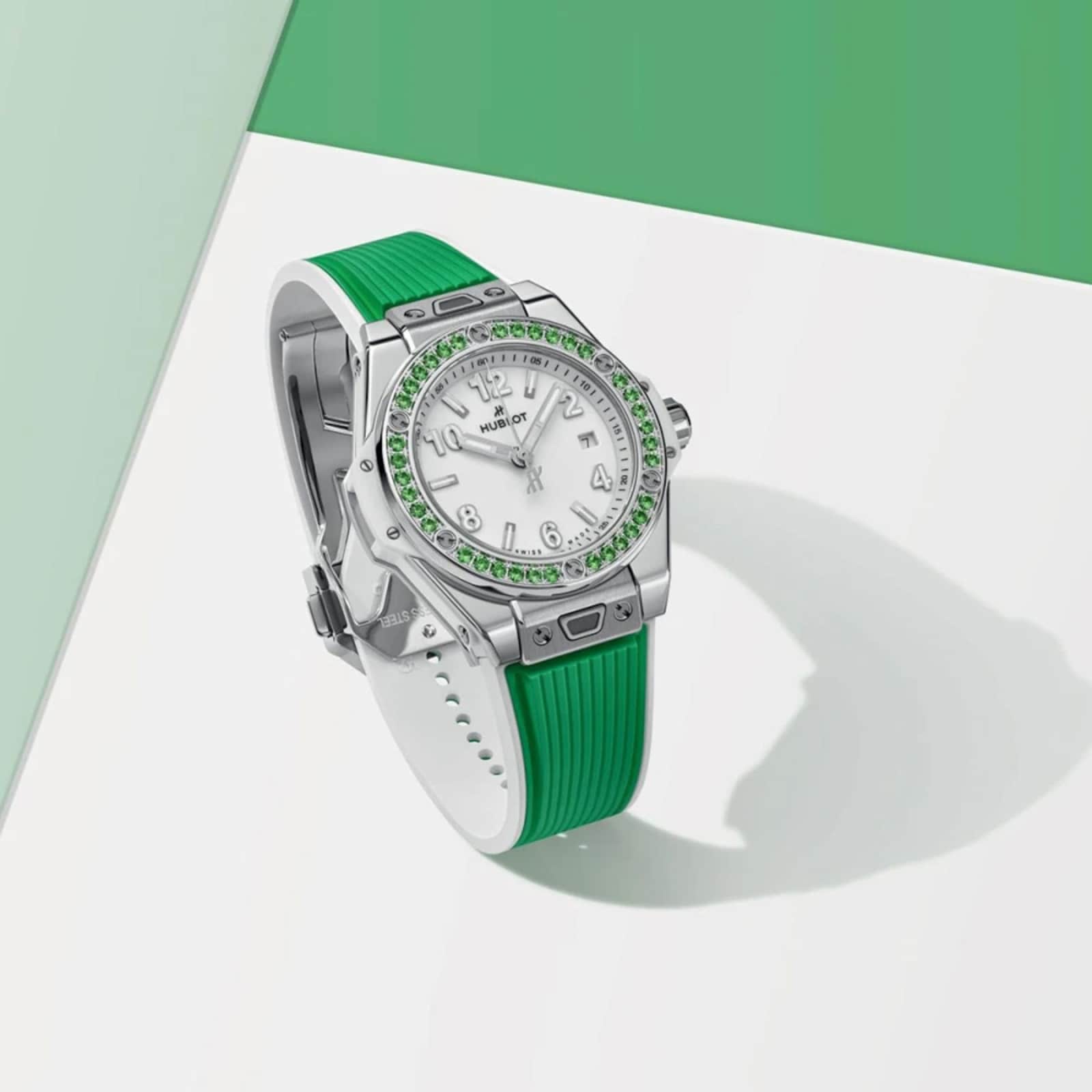 Hublot Big Bang One Click Joyful Steel Apple Green 33mm