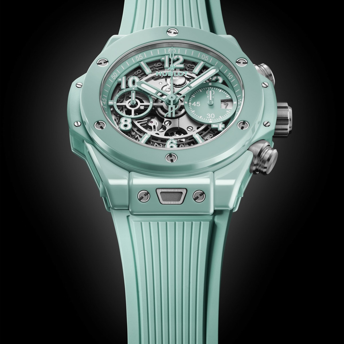 Hublot Big Bang Unico Mint Green Ceramic 42mm Hublot Big Bang Unico Mint Green Ceramic 42mm