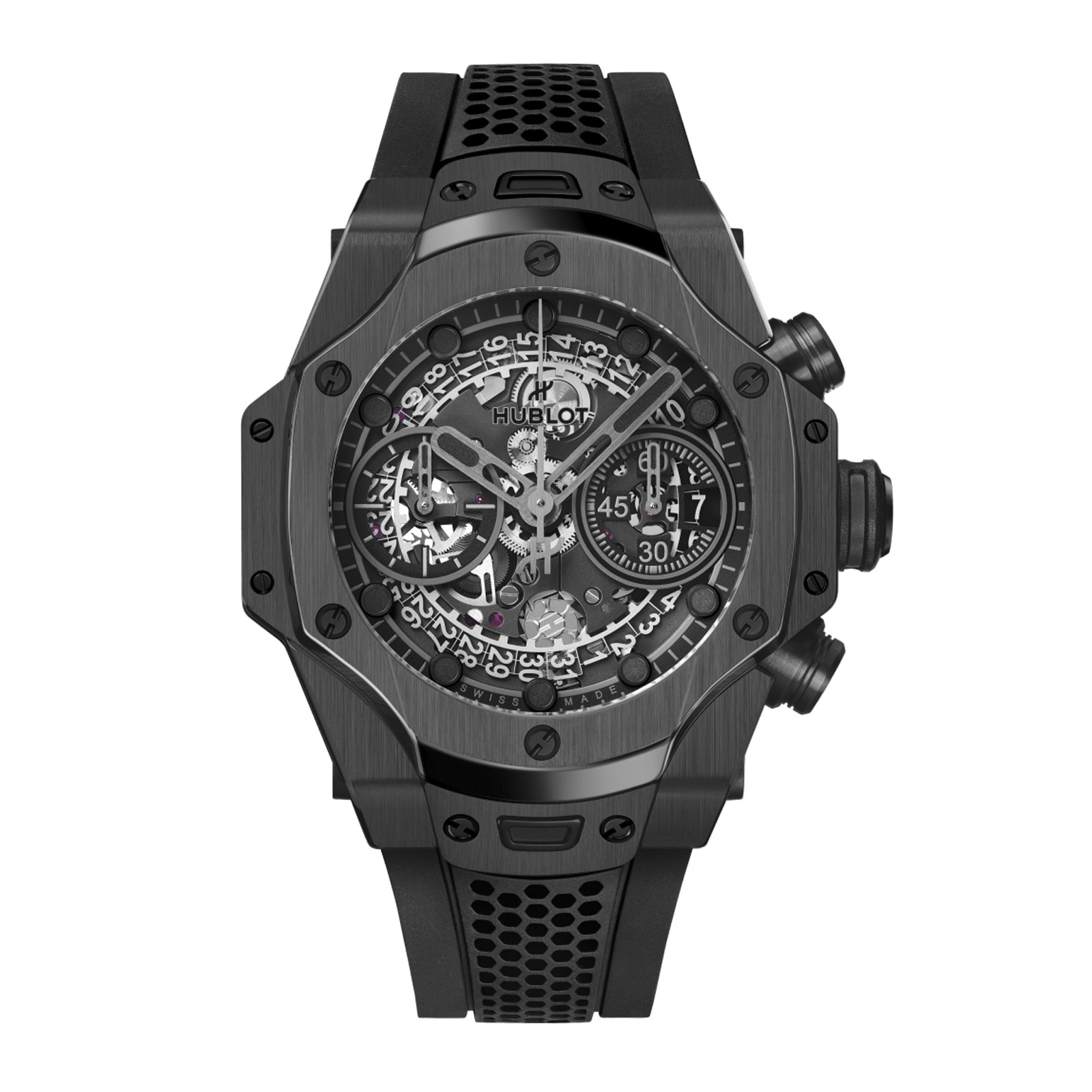 Hublot Big Bang Unico SR-A By Samuel Ross All Black 42mm Mens