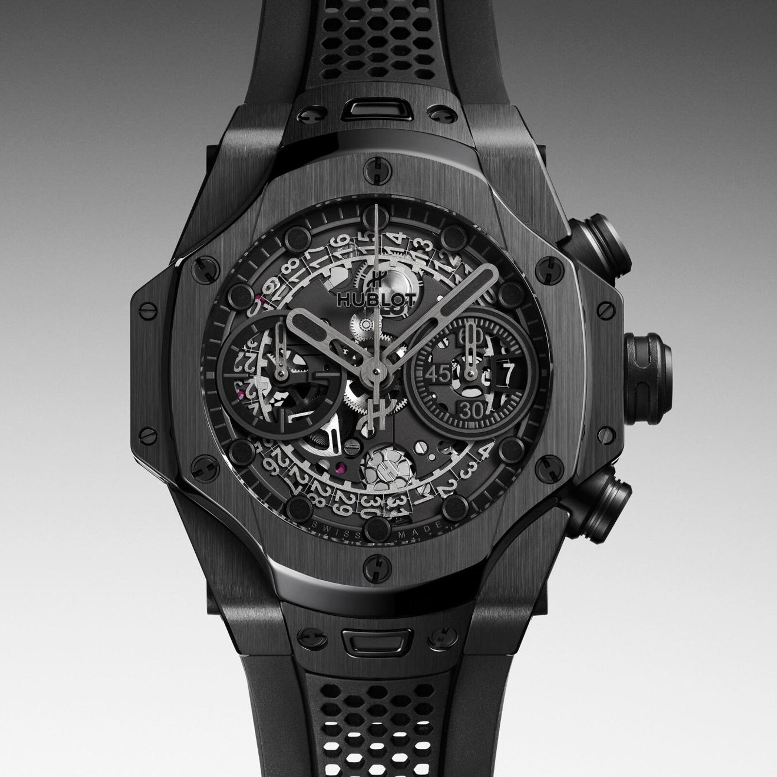 Hublot Big Bang Unico SR-A By Samuel Ross All Black 42mm Mens Watch