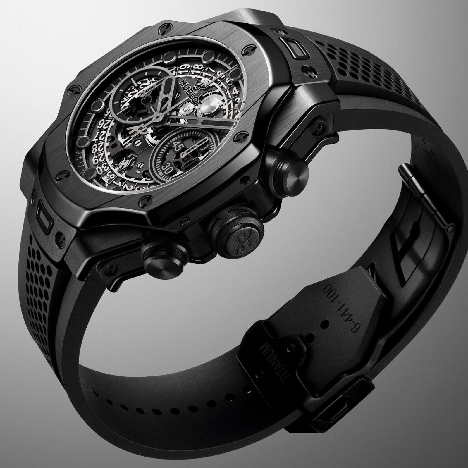Hublot Big Bang Unico SR-A By Samuel Ross All Black 42mm Mens Watch