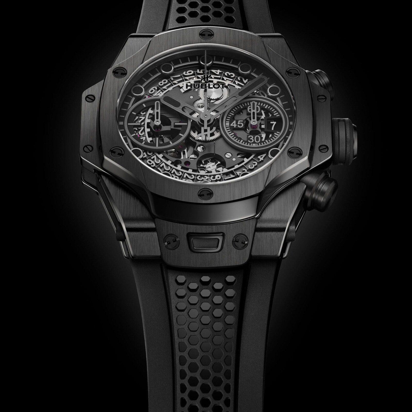 Hublot Big Bang Unico SR-A By Samuel Ross All Black 42mm Mens