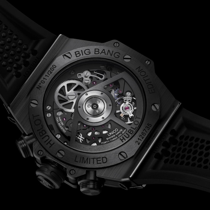 Hublot Big Bang Unico SR-A By Samuel Ross All Black 42mm Mens Watch