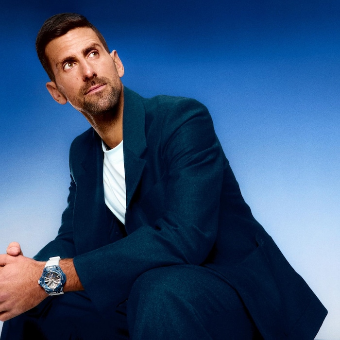 Hublot Big Bang Tourbillon Novak Djokovic Goat Edition 44mm Mens Watch Blue