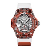 Hublot Big Bang Tourbillon Novak Djokovic Goat Edition 44mm Mens Watch Orange