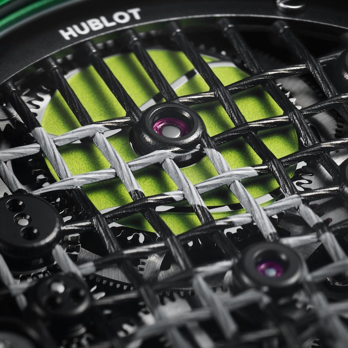 Hublot Big Bang Tourbillon Novak Djokovic Goat Edition 44mm Mens Watch Green