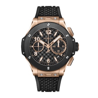 Hublot Big Bang Original Unico King 43mm Mens Watch Gold Ceramic