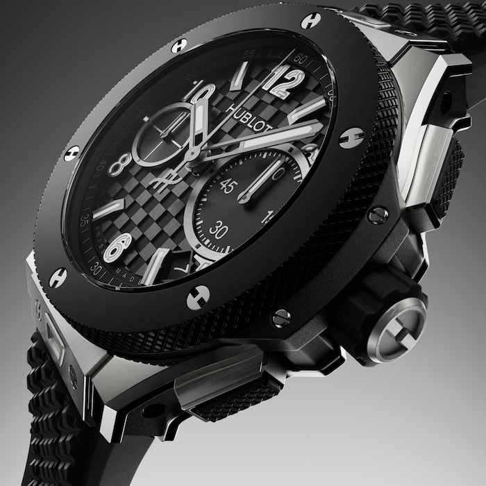 Hublot Big Bang Original Unico Titanium Ceramic 43mm Mens Watch Black