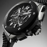 Hublot Big Bang Original Unico Titanium Ceramic 43mm Mens Watch Black