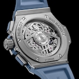 Hublot Big Bang Original Unico Titanium 43mm Mens Watch Coal Blue