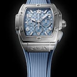 Hublot Spirit of Big Bang Titanium 42mm Mens Watch Coal Blue