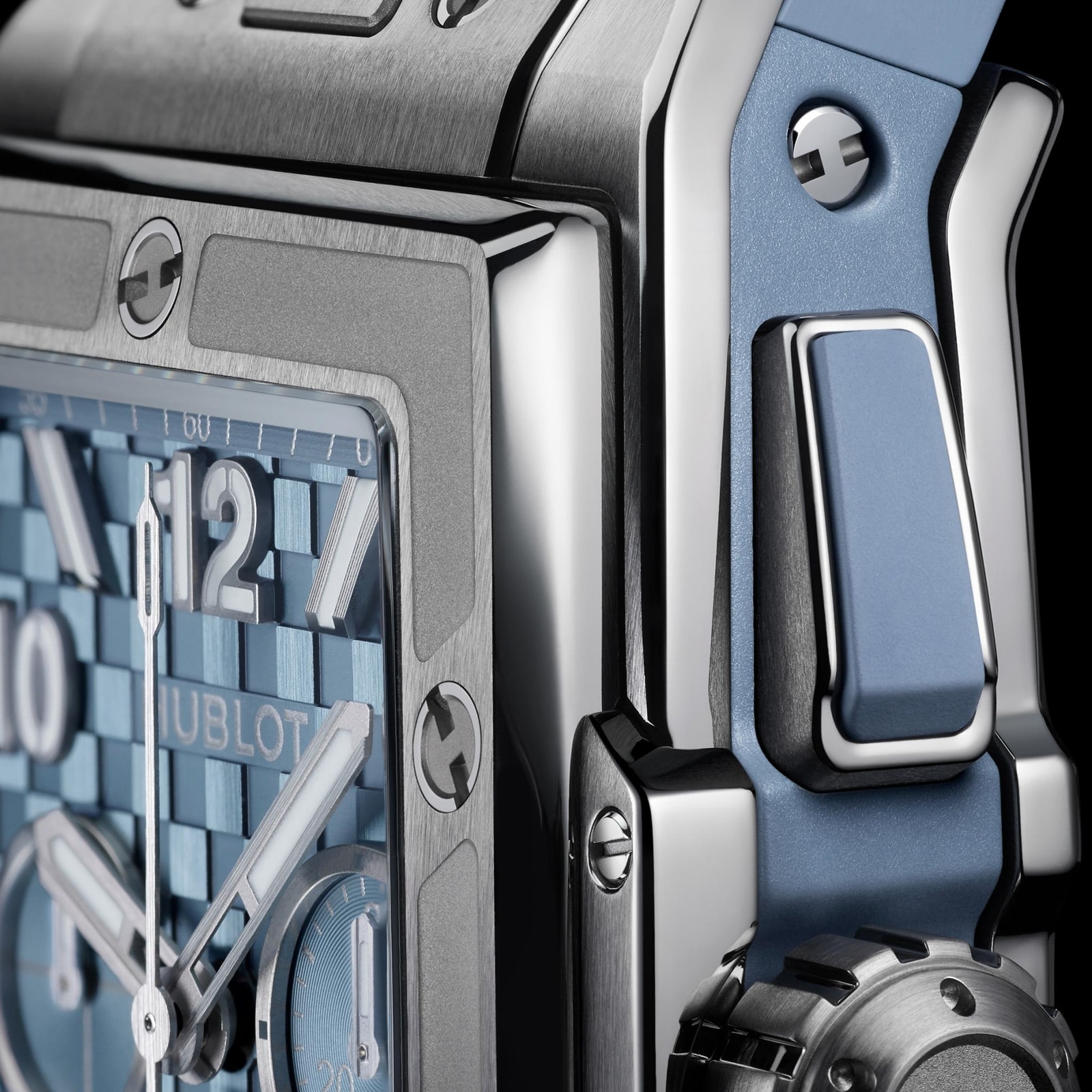 Hublot Spirit of Big Bang Titanium 42mm Mens Watch Coal Blue