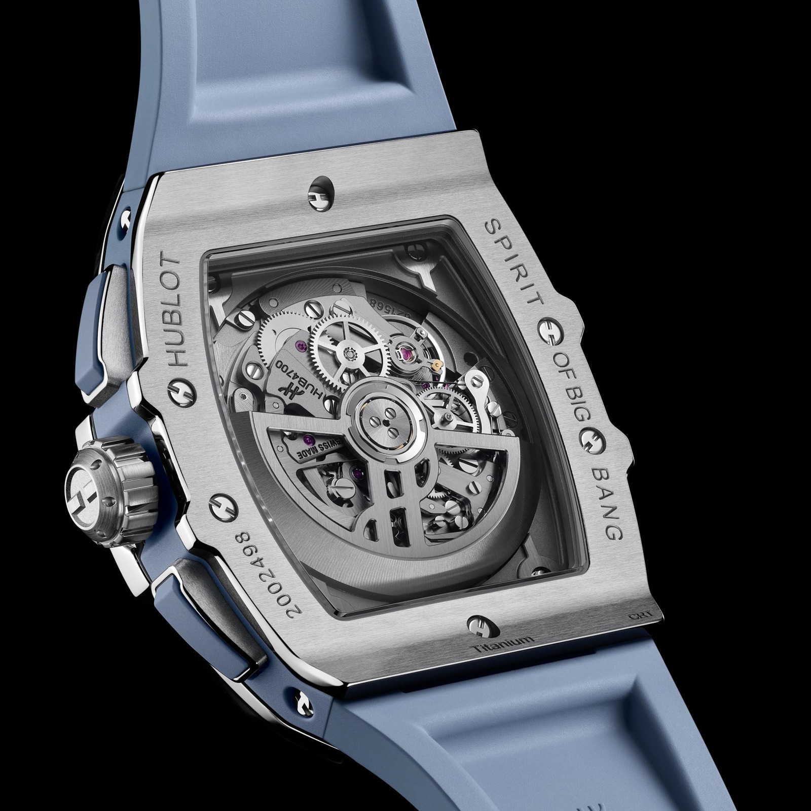 Hublot Spirit of Big Bang Titanium 42mm Mens Watch Coal Blue