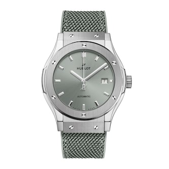 Hublot Classic Fusion Titanium 42mm Mens Watch Sage Green