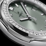 Hublot Classic Fusion Titanium Diamonds 33mm Ladies Watch Sage Green