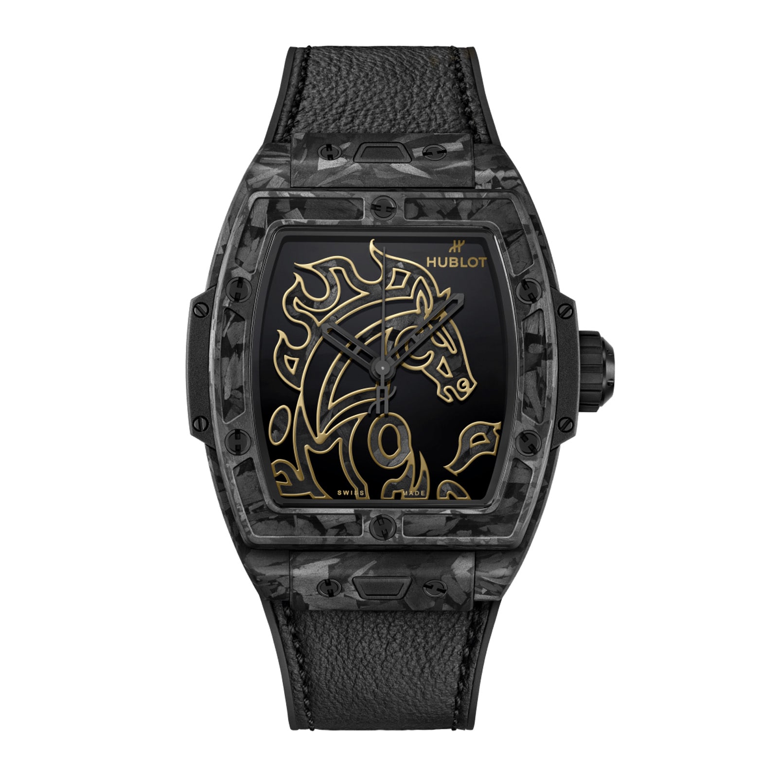 Hublot Spirit Of Big Bang Year Of The Horse Frosted Carbon 42mm