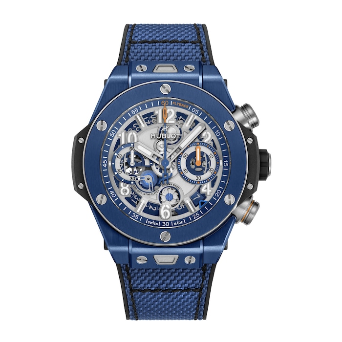 Hublot Big Bang Reloaded 44mm Mens Watch Blue Ceramic