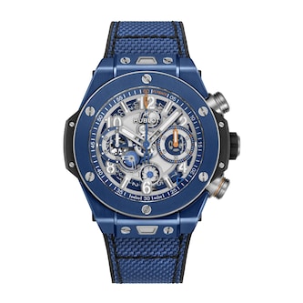 Hublot Big Bang Reloaded 44mm Mens Watch Blue Ceramic