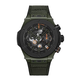 Hublot Big Bang Reloaded 44mm Mens Watch Dark Green Ceramic