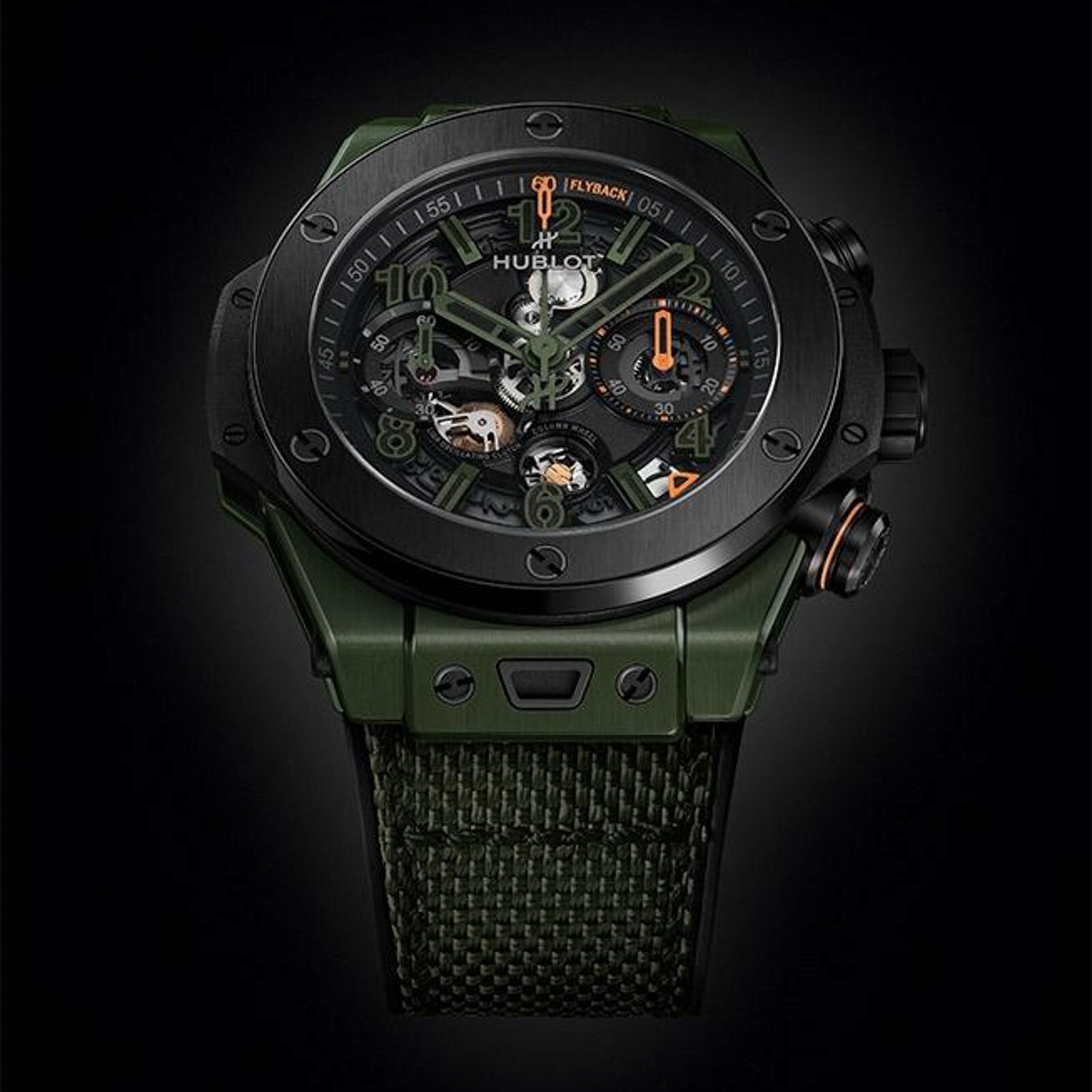 Hublot Big Bang Reloaded 44mm Mens Watch Dark Green Ceramic