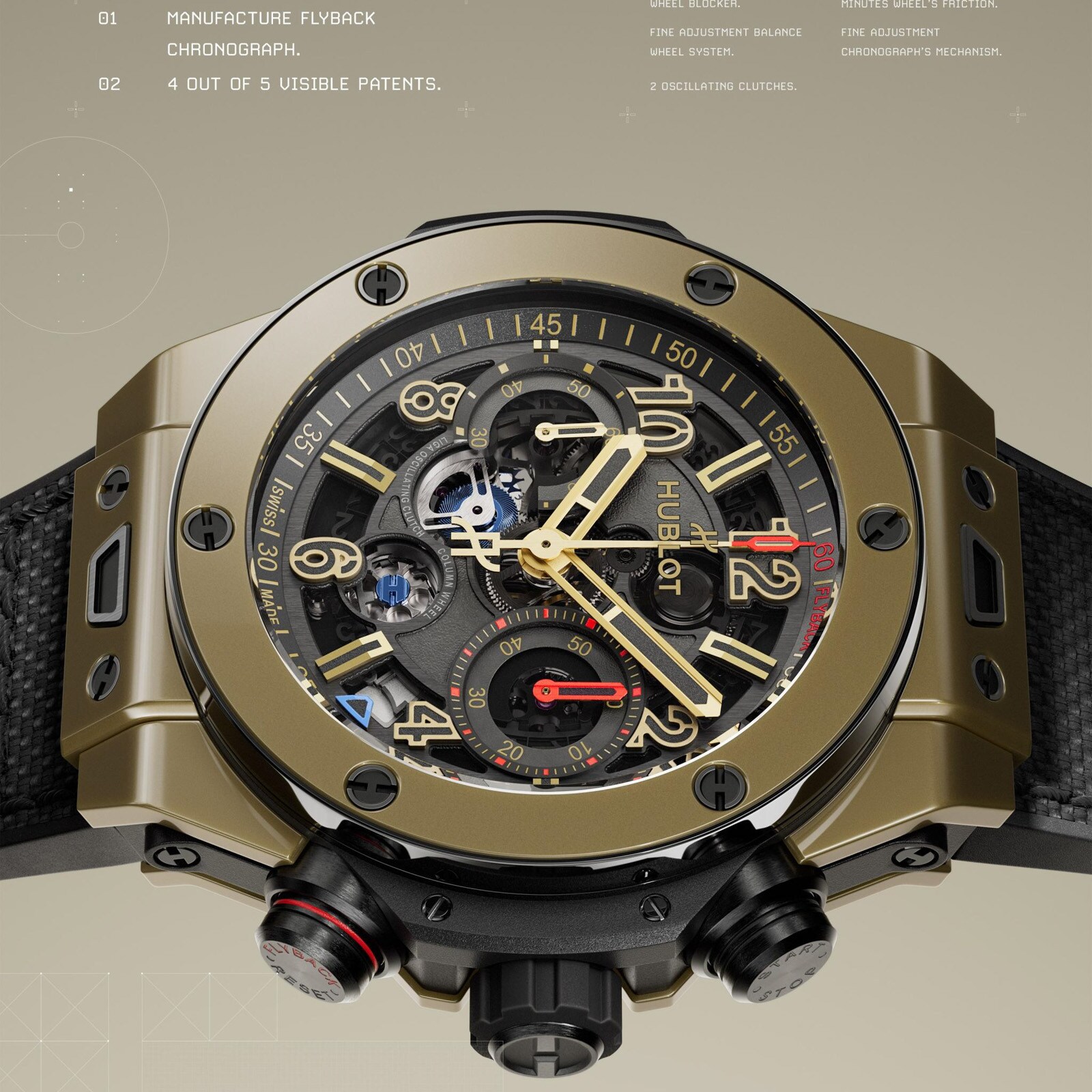 Hublot Big Bang Reloaded Magic Gold 44mm Mens Watch