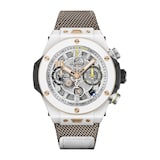 Hublot Big Bang Reloaded Kylian Mbappé Limited Edition 44mm Mens Watch White Ceramic