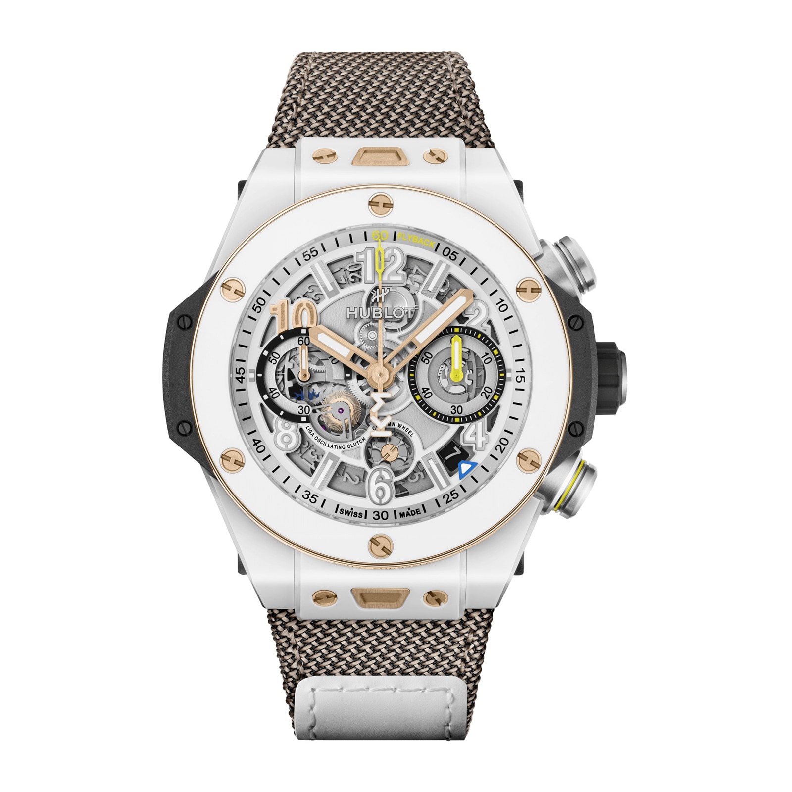 Hublot Big Bang Reloaded Kylian Mbappé Limited Edition 44mm Mens Watch White Ceramic