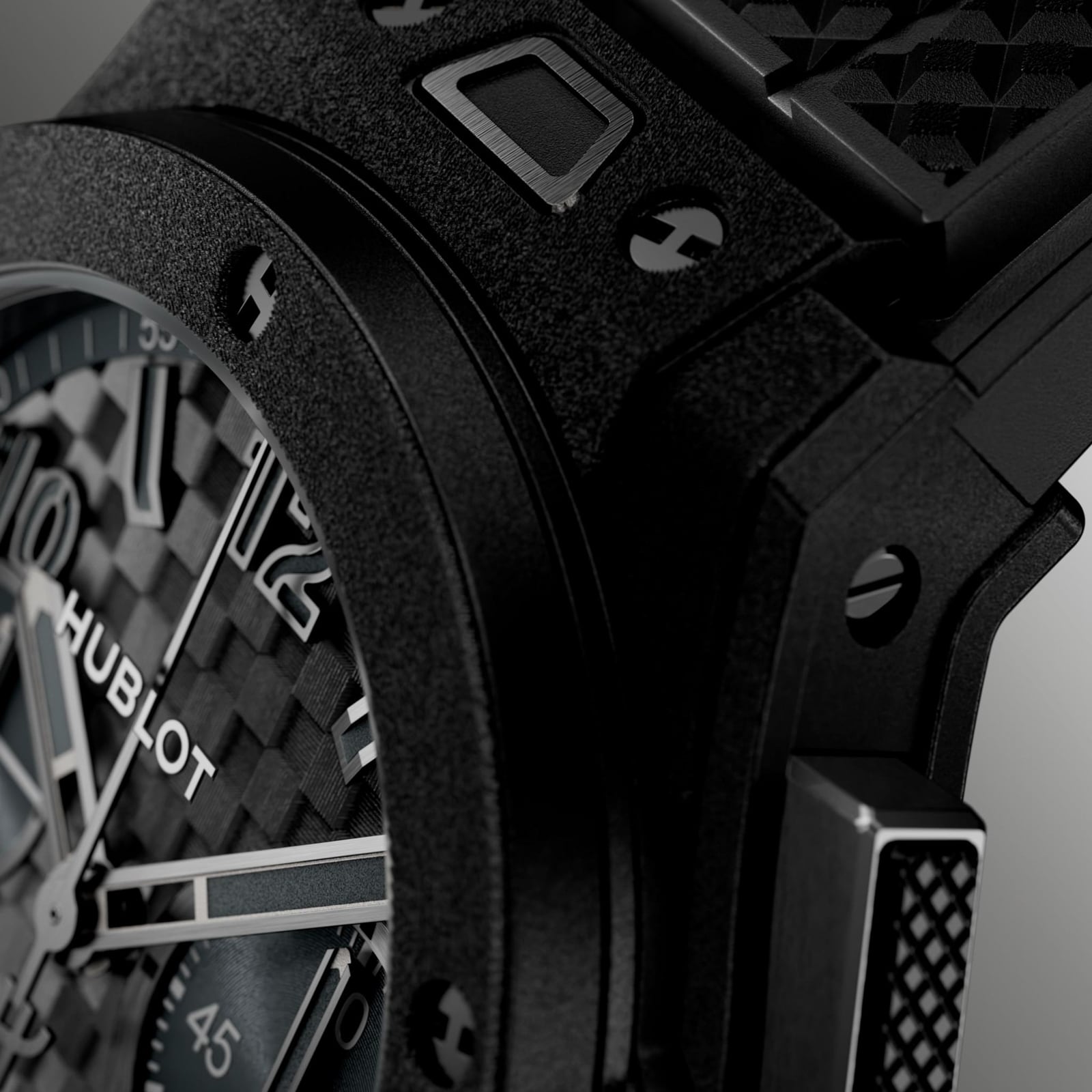 Hublot Big Bang Original Soft Touch 43mm Unisex Watch Black