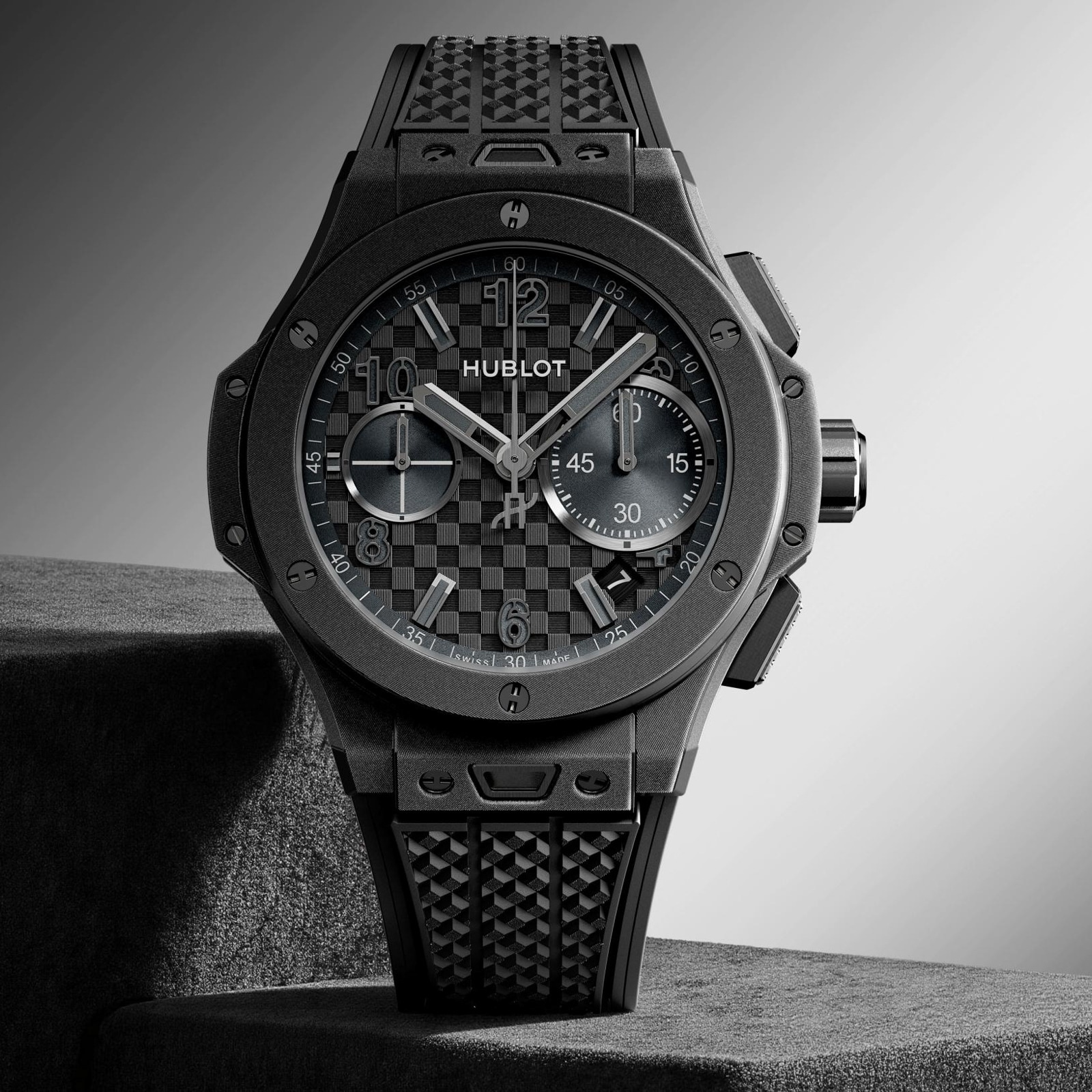 Hublot Big Bang Original Soft Touch 43mm Unisex Watch Black