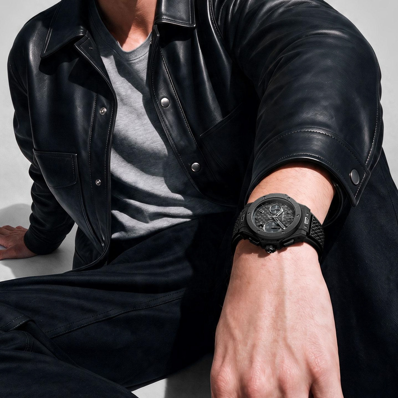 Hublot Big Bang Original Soft Touch 43mm Unisex Watch Black
